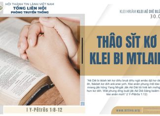 Thâo Sĭt Kơ Klei Bi Mtlaih – 30/8/2025