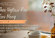 Thov Vajtswv Rau Tsev Neeg – 1/9/2025