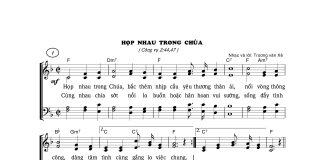 Bài hát: HỌP NHAU TRONG CHÚA