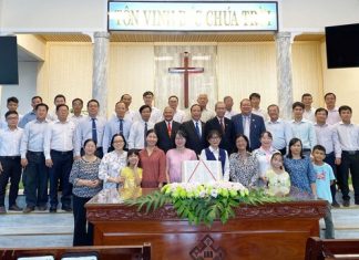 Hội đồng Giáo phẩm thăm các Hội Thánh tỉnh Bến Tre (cũ)