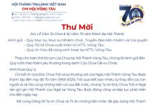 Thông Báo – Thư Mời V/v Lễ Cảm Tạ Chúa & Kỷ Niệm 70 Năm Thành Lập HTTL Vũng Tàu