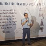 MSNC Nguyen Vinh Duy tâm tinh trong đem lửa trại