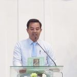 Mục sư Điểu Lập thành viên BĐD tổng kết khóa huấn luyện.