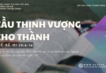 Cầu Thịnh Vượng Cho Thành – 1/10/2025