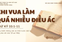 Khi Vua Làm Quá Nhiều Điều Ác – 12/9/2025