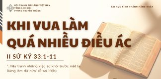 Khi Vua Làm Quá Nhiều Điều Ác – 12/9/2025