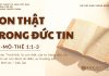 Con Thật Trong Đức Tin – 26/9/2025