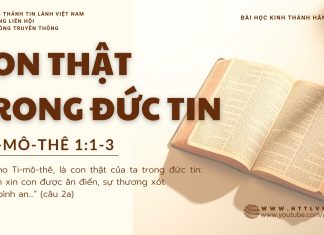 Con Thật Trong Đức Tin – 26/9/2025