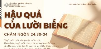 Hậu Quả Của Lười Biếng – 28/9/2025