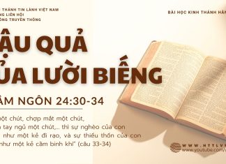 Hậu Quả Của Lười Biếng – 28/9/2025