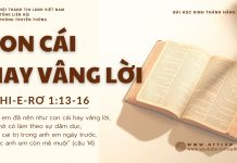 Con Cái Hay Vâng Lời – 29/9/2025