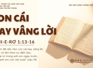 Con Cái Hay Vâng Lời – 29/9/2025