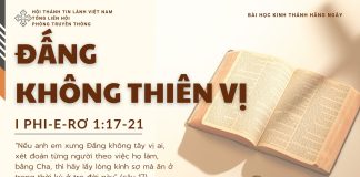 Đấng Không Thiên Vị – 30/9/2025