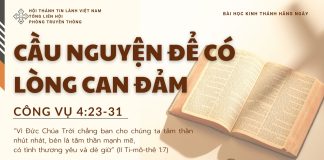 Cầu Nguyện Để Có Lòng Can Đảm – 5/9/2025