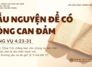 Cầu Nguyện Để Có Lòng Can Đảm – 5/9/2025