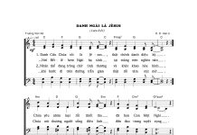 Bài hát Giáng sinh: DANH NGÀI LÀ JESUS