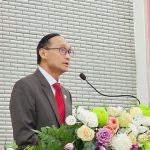 8. Mục sư Phan Văn Cử Phó TTK.TLH.HTTLVN rao giảng Lời Chúa