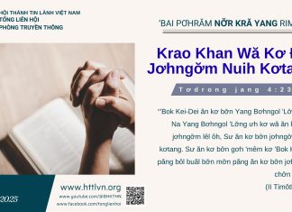 Krao Khan Wă Kơ Đei Jơhngơ̆m Nuih Kơtang – 5/9/2025