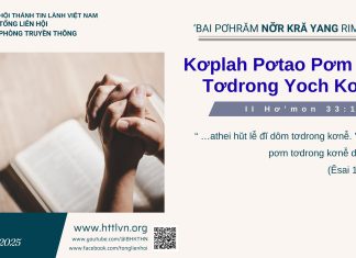 Kơplah Pơtao Pơm Lơ Tơdrong Yoch Kơnê̆ – 12/9/2025