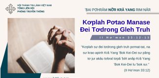 Kơplah Pơtao Manase Đei Tơdrong Gleh Truh – 13/9/2025