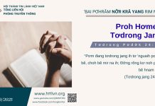 Proh Hơmet Tơdrong Jang – 14/9/2025