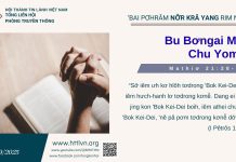 Bu Bơngai Mă Chu Yom? – 15/9/2025
