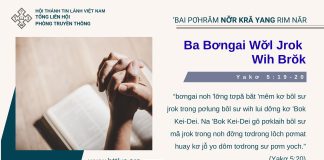 Ba Bơngai Wơ̆l Jrok Wih Brŏk – 20/9/2025