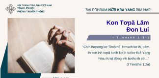 Kon Tơpă Lăm Đon Lui – 26/9/2025