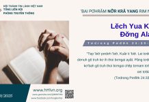 Lĕch Yua Kơ Đơ̆ng Alah – 28/9/2025