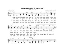 Bài hát Giáng sinh: CHÚA GIÁNG SINH VÌ CHÚNG TA