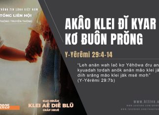 Akâo Klei Đĭ Kyar Kơ Ƀuôn Prŏng – 1/10/2025
