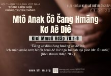 Mtô Anak Čô Čang Hmăng Kơ Aê Diê – 3/9/2025