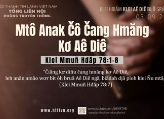 Mtô Anak Čô Čang Hmăng Kơ Aê Diê – 3/9/2025