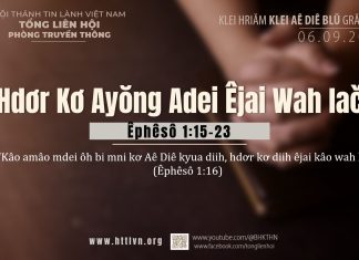 Hdơr Kơ Ayŏng Adei Êjai Wah lač – 6/9/2025