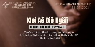 Klei Aê Diê Ngêñ – 11/9/2025
