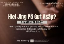 Hlei Jing Pô Gưt Asăp? – 15/9/2025