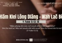 Hlăm Klei Lông Dlăng – Wah Lač Bĕ – 18/9/2025