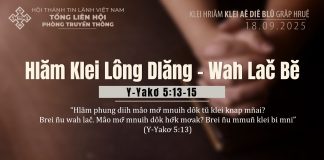 Hlăm Klei Lông Dlăng – Wah Lač Bĕ – 18/9/2025