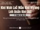 Klei Wah Lač Mâo Klei Myang Leh Anăn Klei Dưi – 19/9/2025