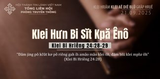 Klei Hưn Bi Sĭt Kpă Ênô – 21/9/2025