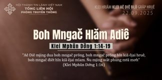 Boh Mngač Hlăm Adiê – 22/9/2025