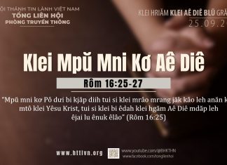 Klei Mpŭ Mni Kơ Aê Diê – 25/9/2025