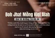 Boh Jhat Mơ̆ng Klei Alah – 28/9/2025