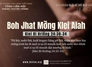 Boh Jhat Mơ̆ng Klei Alah – 28/9/2025