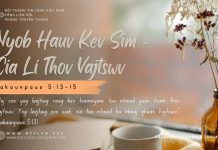 Nyob Hauv Kev Sim – Cia Li Thov Vajtswv – 18/9/2025
