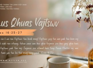 Lus Qhuas Vajtswv – 25/9/2025