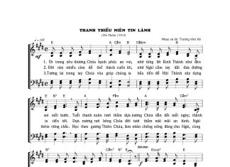 Bài hát: THANH THIẾU NIÊN TIN LÀNH