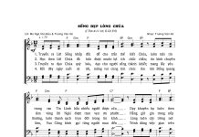 Bài hát: SỐNG ĐẸP LÒNG CHÚA