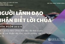 Người Lãnh Đạo Nhận Biết Lời Chúa – 11/10/2025