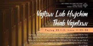 Vajtswv Lub Hwjchim Thiab Vajntxwv – 12/10/2025